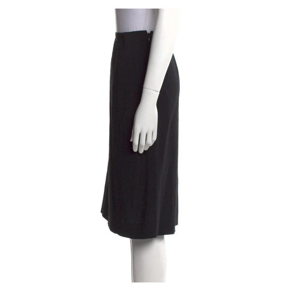 Dolce & Gabbana Vintage Wool Skirt – Size 6 – Black – 1990s Collection